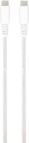 Vivanco cable USB-C - USB-C LongLife Charging 1.5m, white (62398)