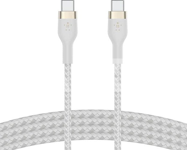 Belkin Flex USB-C/USB-C till 60W 2m, white CAB011bt2MWH