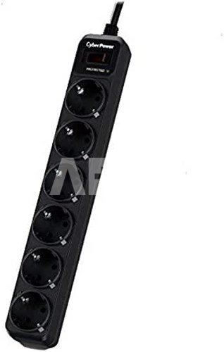 CyberPower Essential 6 x Schuko Surge protector B0620SC0-DE