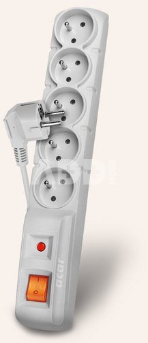 Acar Surge Protector F5 1,8M Grey