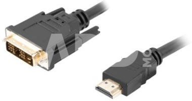Lanberg Cable HDMI(M)-DVI-D(M) CA-HDDV-10CC-0018-BK 1.8 M black