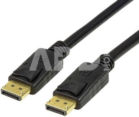 LogiLink DisplayPort 1.4 cable 8K/60Hz, 3m, black