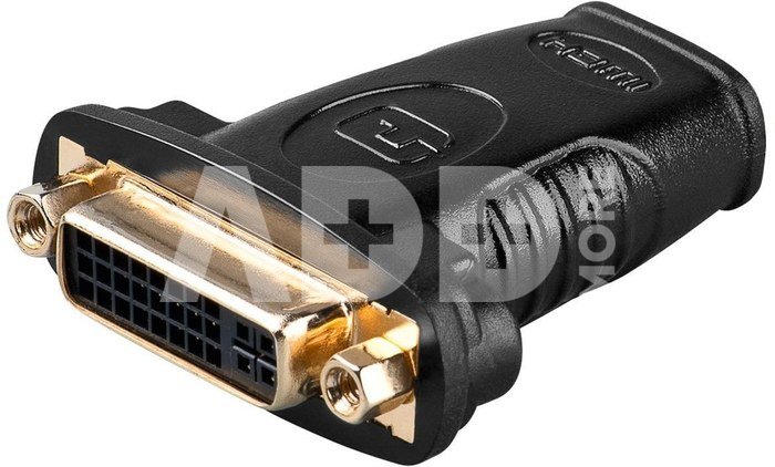 Goobay HDMI/DVI-I adapter, gold-plated 68690