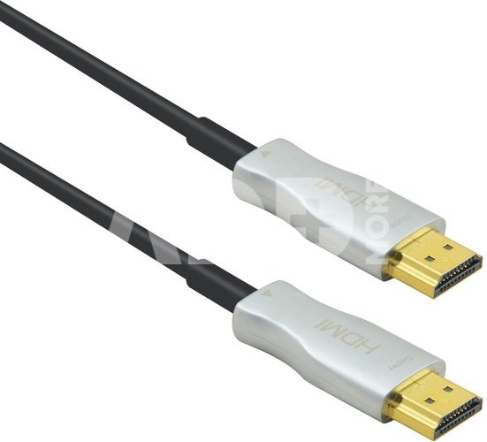 optical fiber High Speed with Ether. 4K@60Hz cable 25m, M/M, gold plated connectors