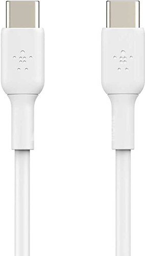 Belkin USB-C/USB-C Cable 1m PVC, white CAB003bt1MWH