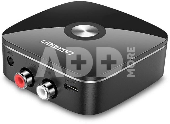 UGREEN Bluetooth Receiver 2x RCA, jack 3,5mm, aptX (black)