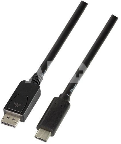 LogiLink USB3.2 Gen 1x1 USB-C to DisplayPort 1.2, 1.8m