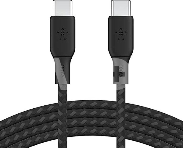 Belkin braided USB-C/USB-C Cable 100W 3m black CAB014bt3MBK