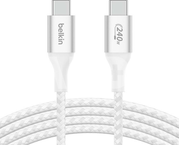 Belkin BOOST CHARGE 240W white USB-C/USB-C cab.,1m CAB015bt1MWH