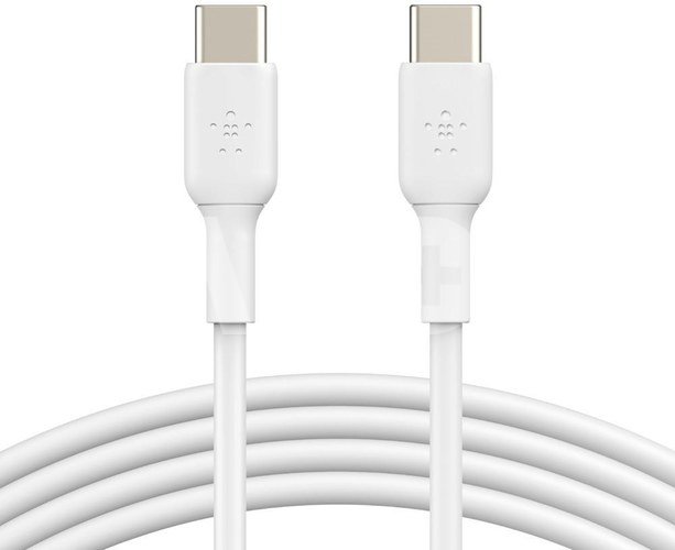 Belkin BOOST CHARGE CAB003bt2MWH USB-C to USB-C, 2 m, White