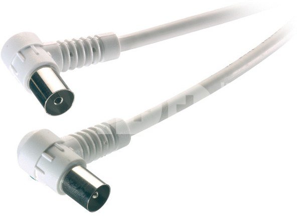 Vivanco coaxial cable angled 5m (48035)