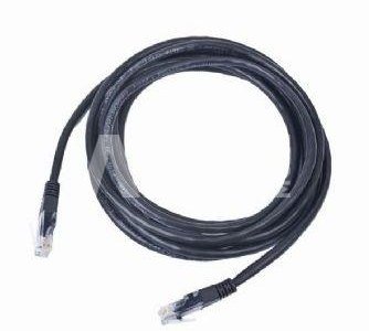 PATCH CABLE CAT5E UTP 1M/BLACK PP12-1M/BK GEMBIRD