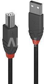 CABLE USB2 A-B 5M/ANTHRA 36675 LINDY
