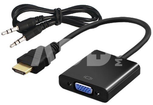Savio Adapter CL23B HDMI-VGA
