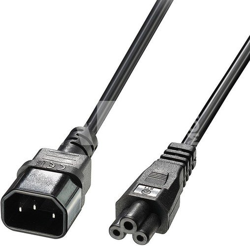 CABLE POWER IEC C14 TO IEC C5/2M 30341 LINDY