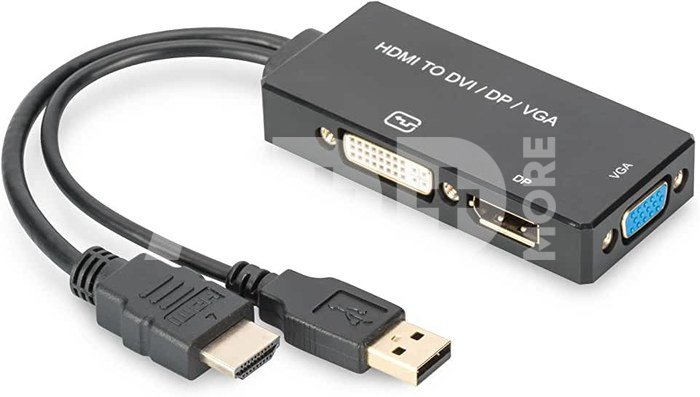 DIGITUS HDMI 3in1 Adapter / Converter