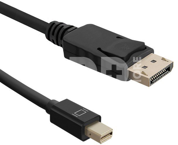Qoltec Cabel Mini DisplayPort v1.1/ DisplayPort v1.1 | 1080P | 1,8m