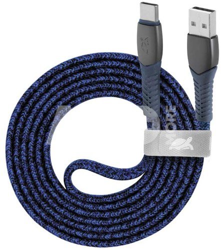 CABLE USB-C TO USB2.0 1.2M/BLUE PS6102 BL12 RIVACASE