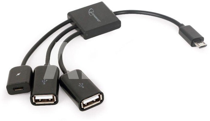 CABLE USB OTG 2AF +MICRO BF TO/MICRO BM UHB-OTG-02 GEMBIRD