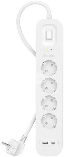 Belkin Surge Socket 4-fold, USB-A+C, 525J.SRB001vf2M