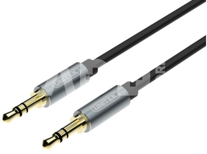 Unitek CABLE MiniJack 3.5mm (M) -MiniJack TWIST; Y-C922ABK
