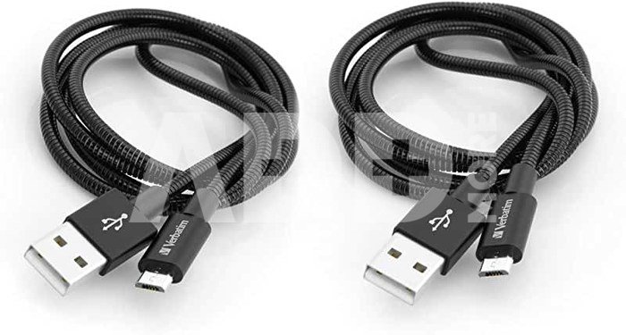 Verbatim Micro USB Cable Sync & Charge 100cm black