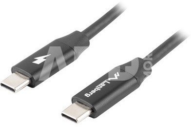 Lanberg Cable USB-C M/M 2.0 1.8m CA-CMCM-40CU-0018-B Black
