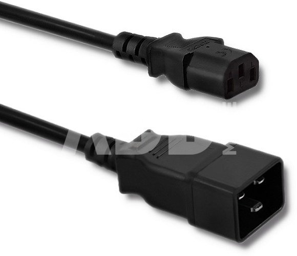 Qoltec Power cable for UPS C20/C13, 1.2m