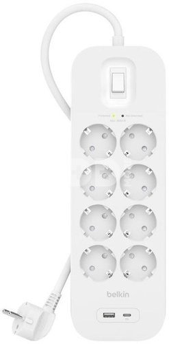 Belkin Surge Socket 8-fold, USB-A+C, 900J.SRB003VF2M