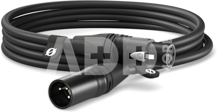 RODE XLR CABLE-3m black - XLR/XLR cable