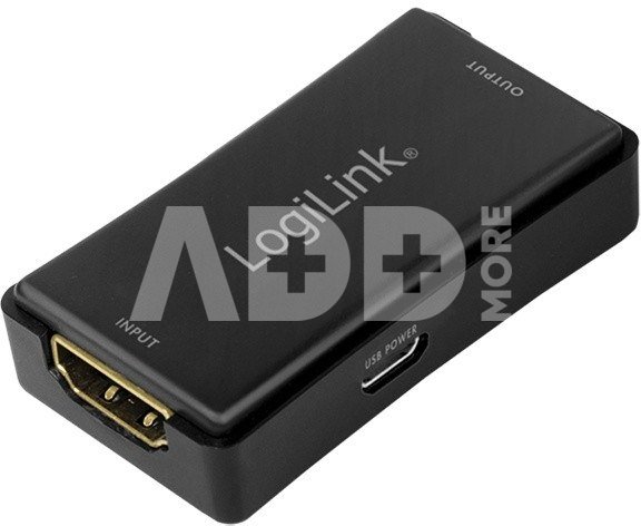 LogiLink HDMI repeater, 25m, 4K / 60Hz, HDCP 2.2