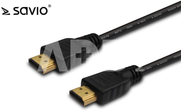 Elmak Cable HDMI CL-34 10m Black, gold, v1.4 3D