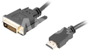 Lanberg Cable HDMI(M)-DVI-D(M) DUAL LINK 1.8 M black