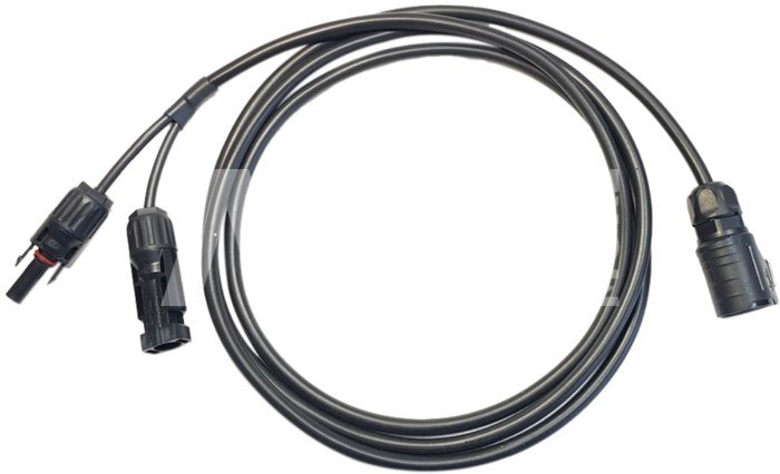 B&W Energy Case Anschlusskabel für MC4 Stecker black