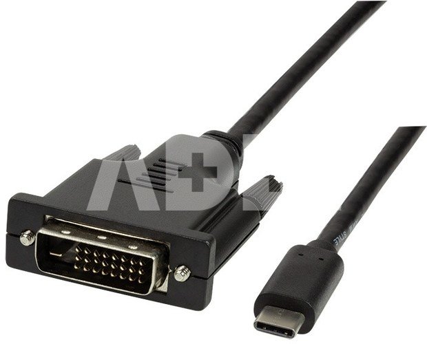 LogiLink USB-C to DVI cable 1,8m