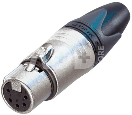 NC5FXX 5-pole XLR female cable connector