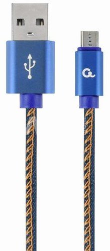 Gembird Cable Micro USB premium jeans 2 m