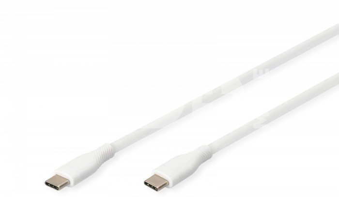 Digitus Silicone Connection Cable | AK-300341-020-W | USB-C to USB-C
