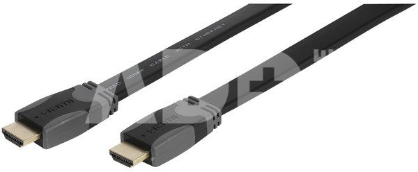 Vivanco cable HDMI - HDMI 5m flat (47105)