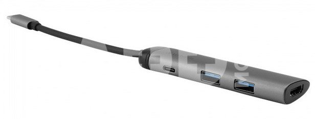 Verbatim Multi Port USB-C 3.1, 2x USB 3.0, HDMI 4K