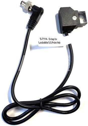 S-7114 D-TAP to DC 5.5/2.1 mm Lock Power Cable