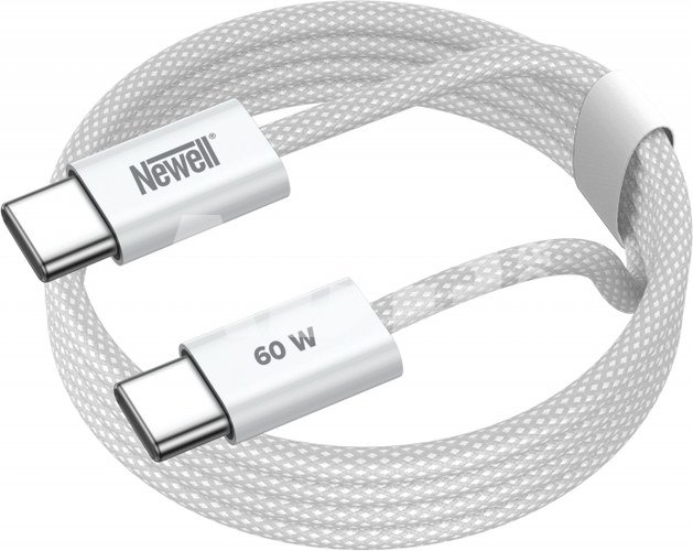 Newell USB-C - USB-C 60 W cable - 2 m, white