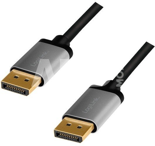 LogiLink Displayport cable 4K/60 Hz,DP/M do DP/M,alu. 5m