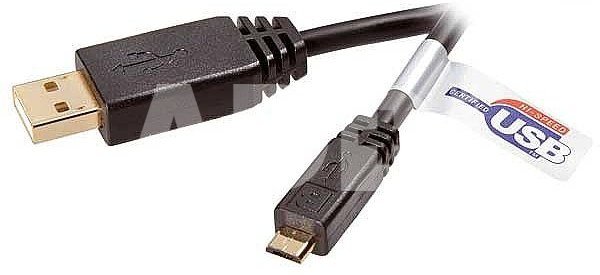 Vivanco cable USB - microUSB 1.8m (45217)