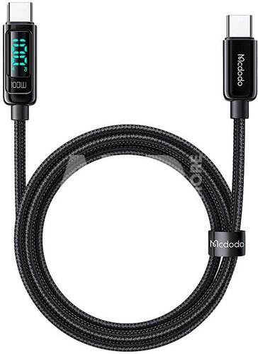 Mcdodo CA-8820 100W USB-C to USB-C cable, 1.2m (black)