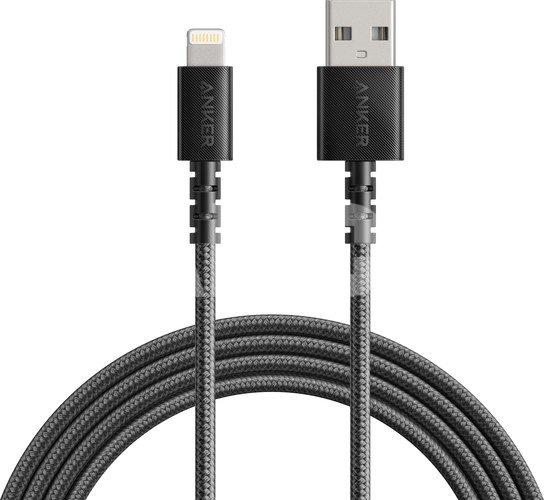 Anker PowerLine Select, USB-A to Lightning Cable, 1.8M, Black | Anker