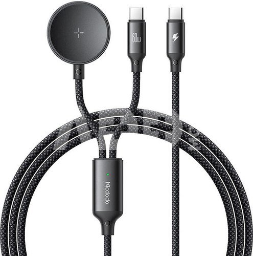 Mcdodo CA-4210 2-in-1 USB-C cable + Samsung Watch charger, 60W, 1.2m
