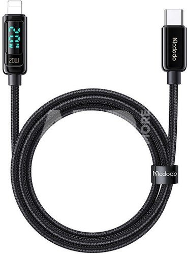 Mcdodo CA-8810 USB-C to Lightning cable, 36W, 1.2m (black)