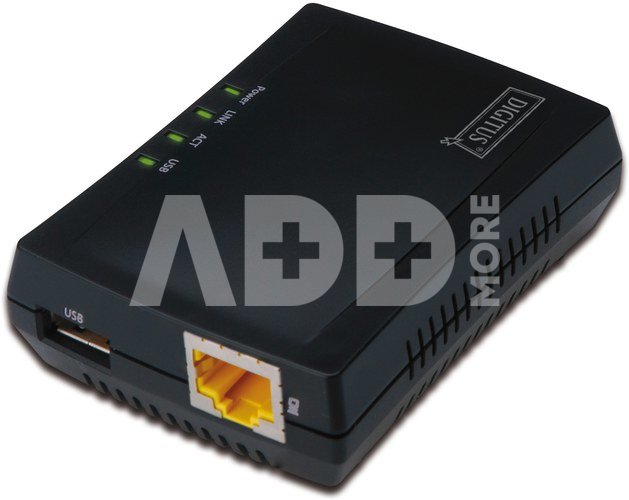Digitus Multifunction USB Network Server DN-13020 Black