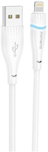 USB-A do Lightning Cable Foneng X101 2,4A, 1,2m (biały)